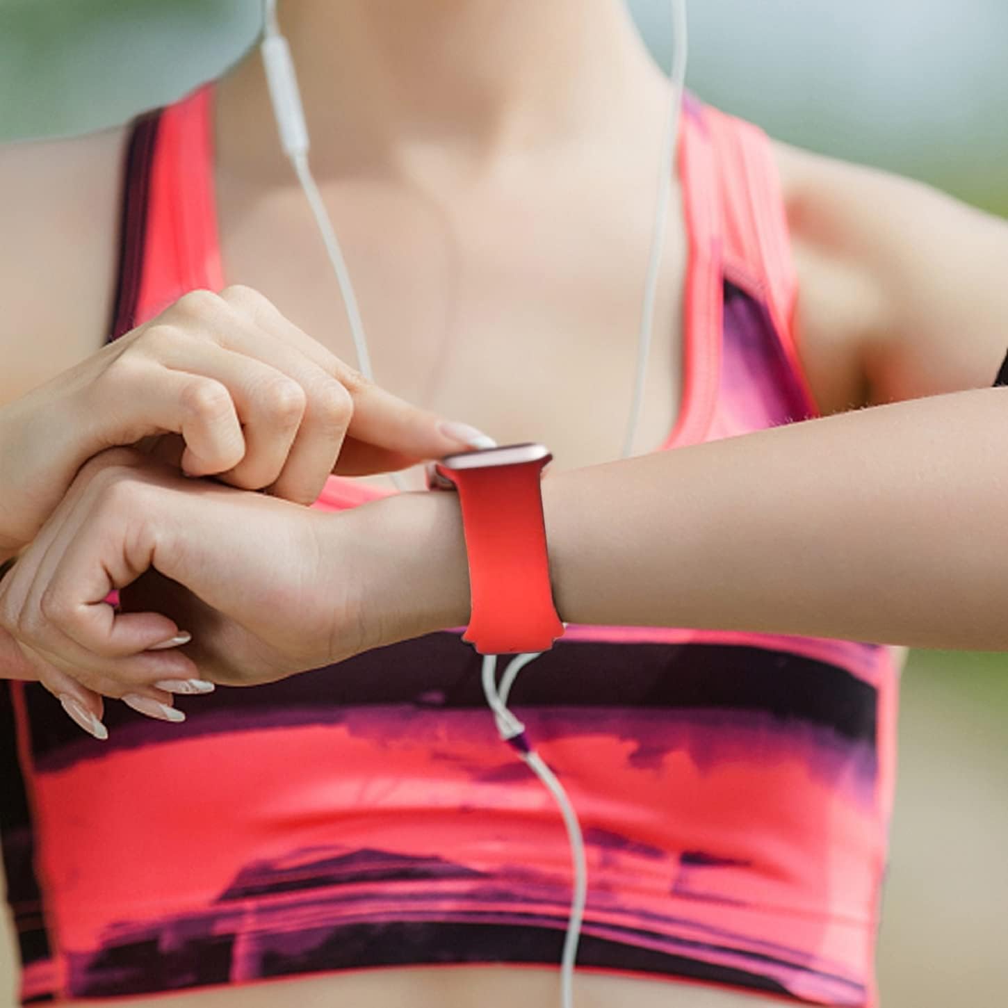 Paquete de 14 correas compatibles con Apple Watch de 1.496in, 1.575in, 1.614in, 1.654in, 1.732in, 1.772in, 1.929in, correa de repuesto deportiva de