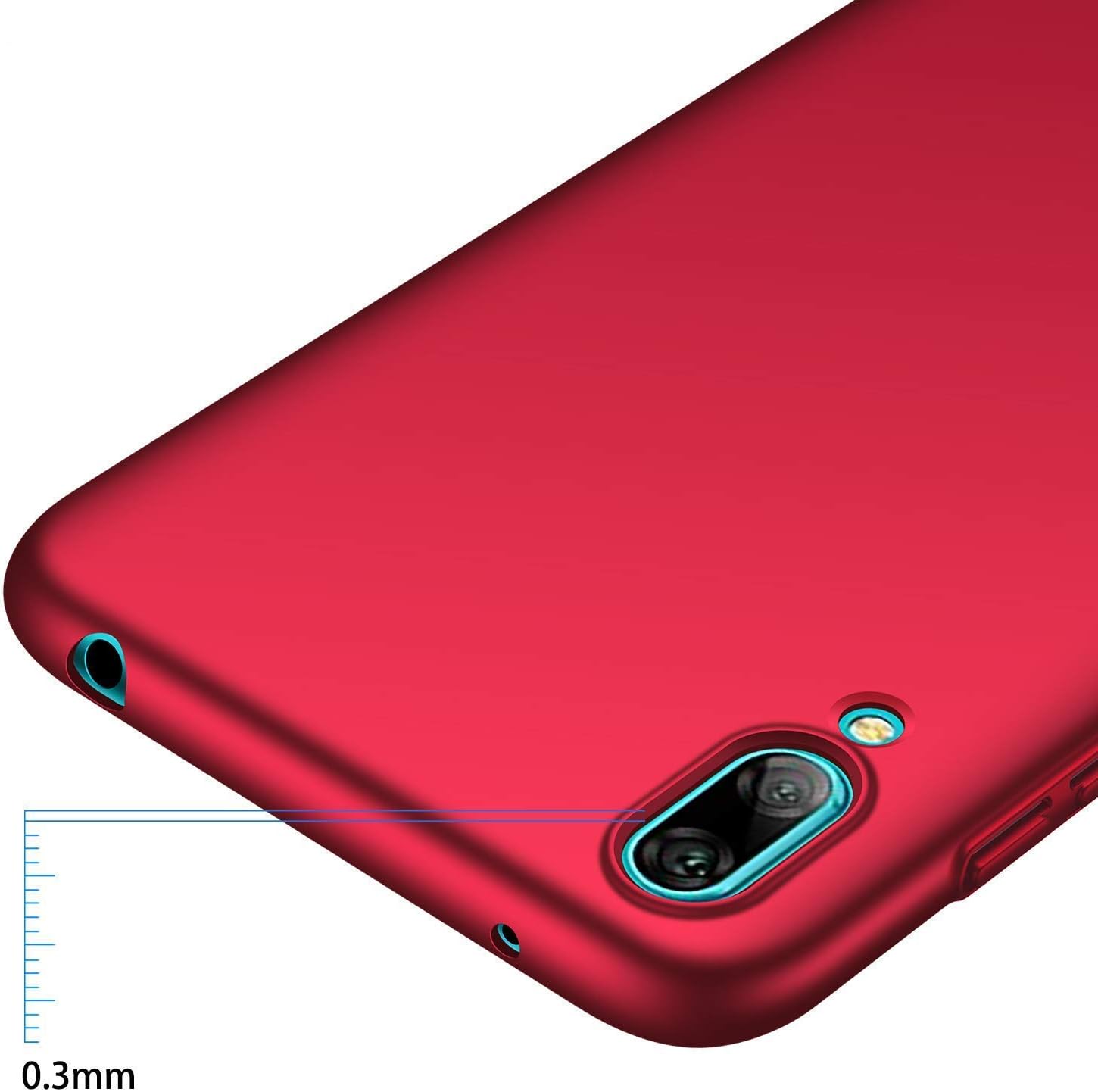 para Xiaomi Redmi Note 7 Funda, Frosted Ultra Thin PC Hard Back Cover para Xiaomi Redmi Note 7 Smartphone