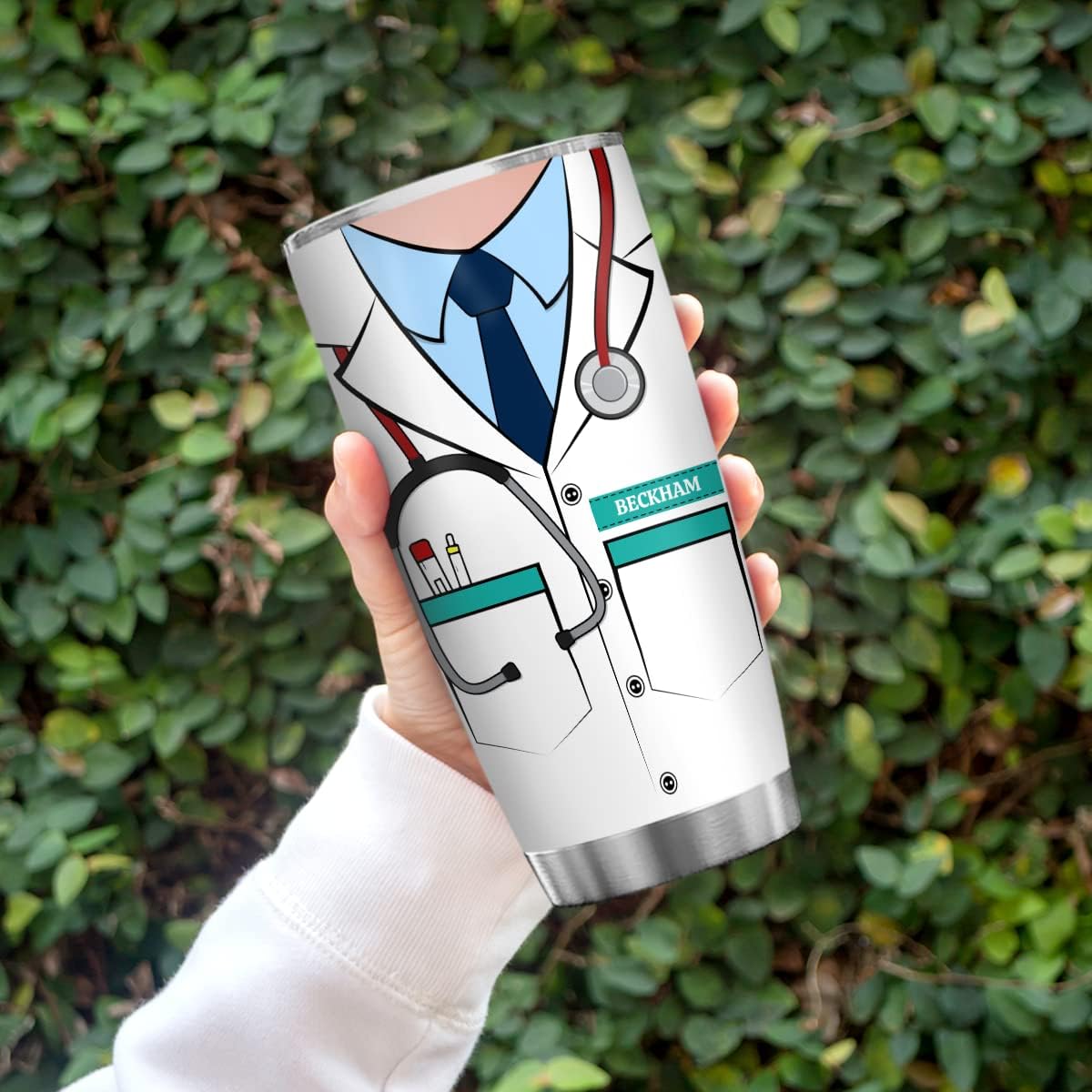 Vaso de médico personalizado Truly Great Doctors Cup con aislamiento de acero inoxidable de 20 onzas, 30 onzas, tazas de viaje para café,
