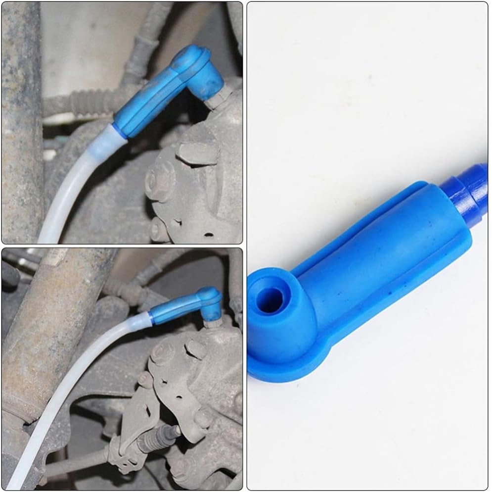 BESPORTBLE Kit de sangrado de frenos para herramientas de intercambio, adaptador de intercambio de bomba de purga de aceite para automóvil,