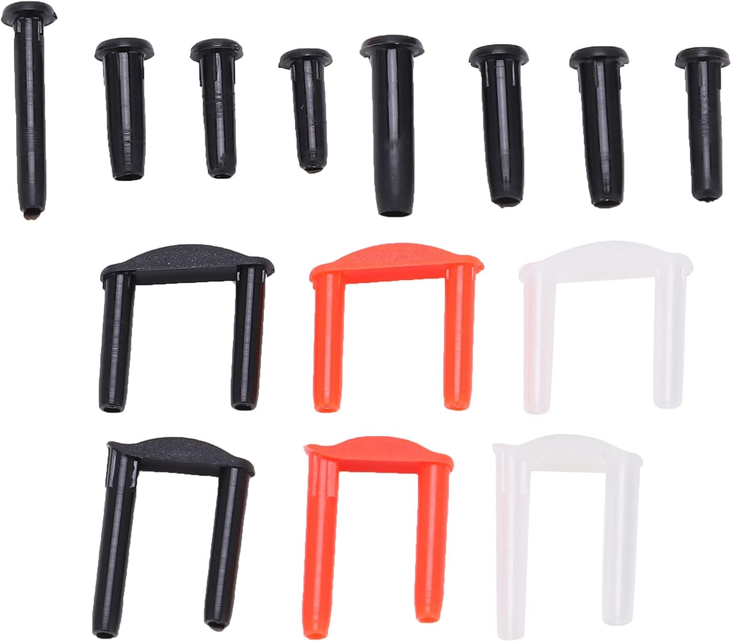 Keenso Powerti – Juego de ojales de bádminton, protector de cuerda de cubo de raqueta, herramientas de cuerda para una fácil reparación