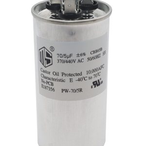 METER STAR 70+5 MFD 705 uf 370V440V AC Condensador redondo de doble carrera CBB65B para condensador recto fríoaire acondicionado condensadorAC Motor METER STAR 70+5 MFD 705 uf 370V440V AC Condensador redondo de doble carrera CBB65B para condensador recto fríoaire acondicionado condensadorAC Motor