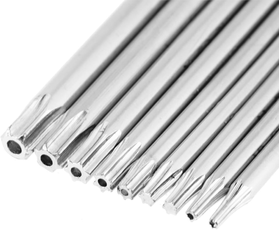 Herramientas de mano Star L Llave, llave en forma de L, universal 9 piezas para instalación de oficina de fábrica electrónica Instalación de muebles