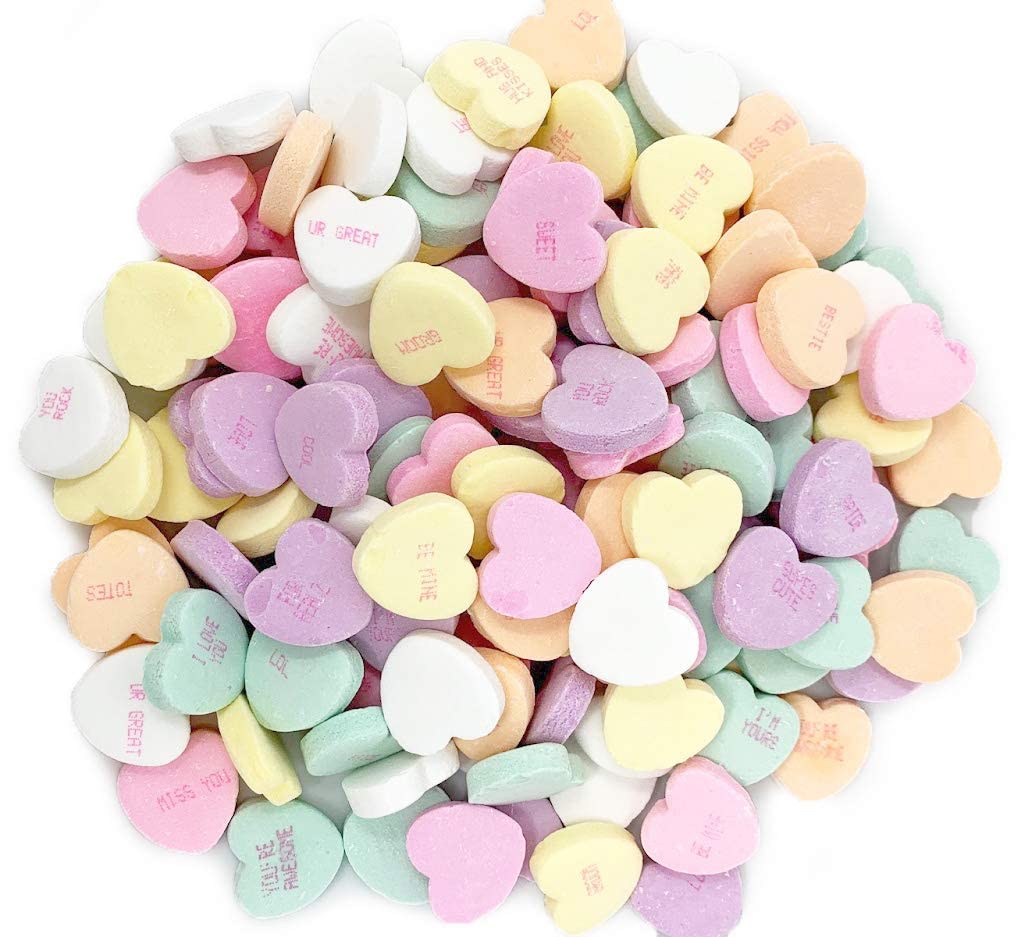 Candy Shop Conversation Hearts – Bolsa de 1 lb (1)