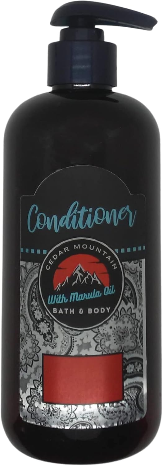 Cedar Mountain Acondicionador para el cabello Tobacco Vanilla con aceite de marula, 12 onzas (paquete de 2)
