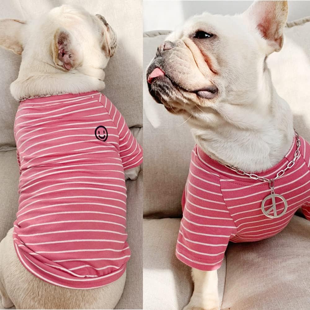 Ropa a juego para perros y dueños, camisas a rayas para perros pequeños, medianos y grandes, las camisas para mamá y mascotas se venden por separado