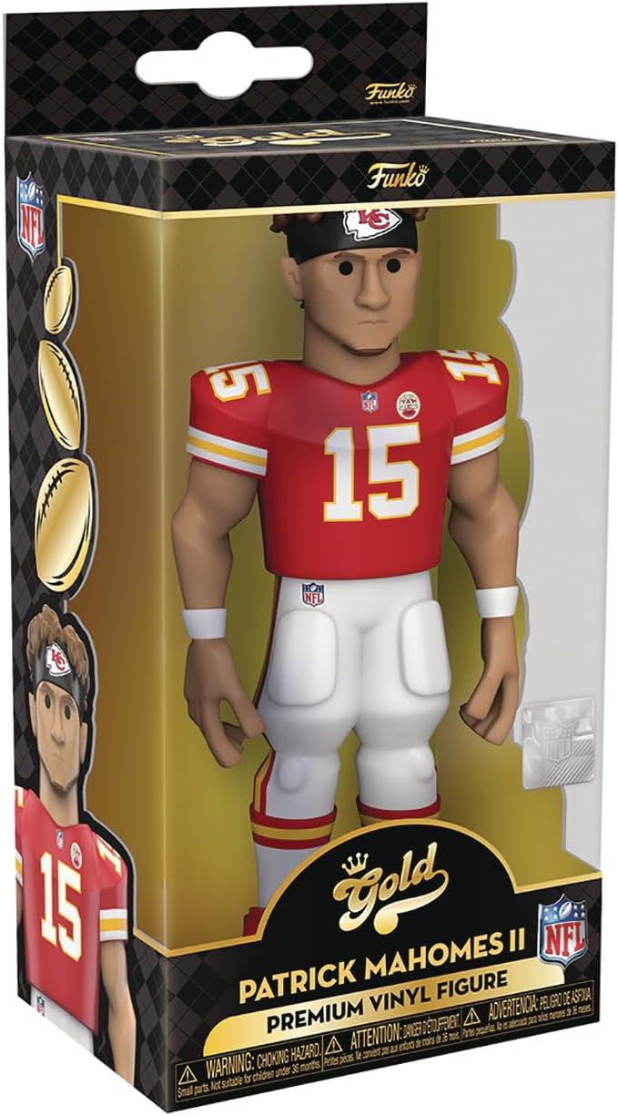 Patrick Mahomes (Kansas City Chiefs) Funko Gold 5″ NFL