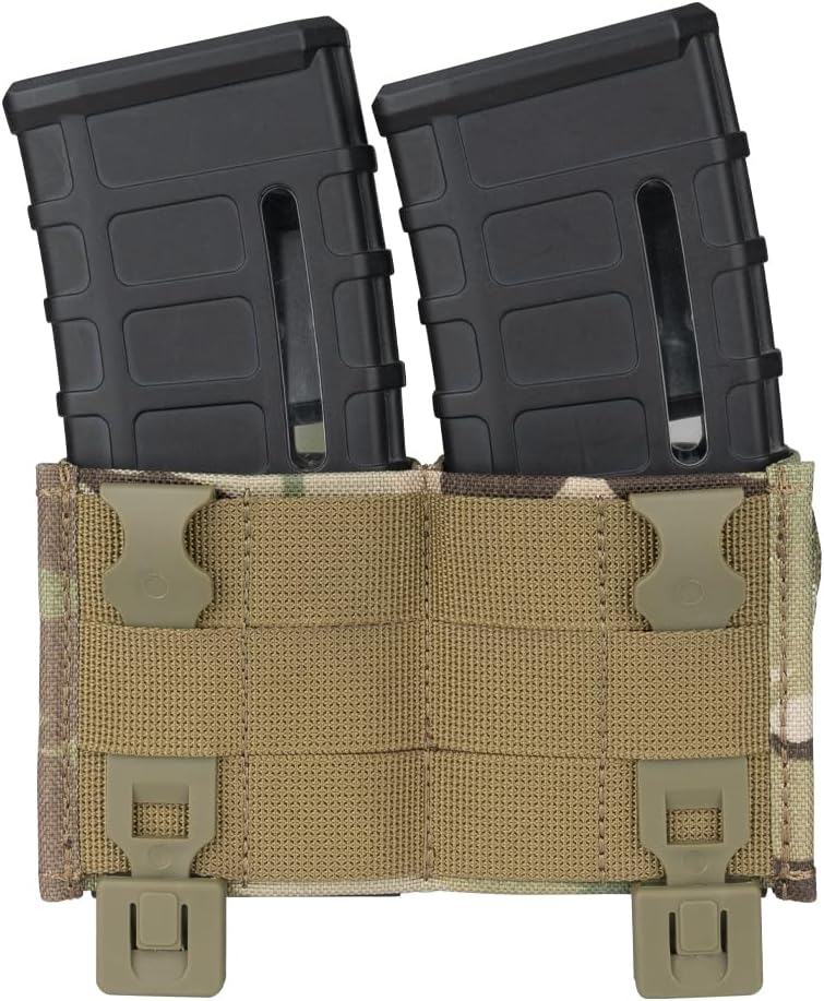 IDOGEAR – Bolsa para rifle Molle de 0.219 in, soporte para cargador de cargador con parte superior abierta para AR Mag con inserto de liberación