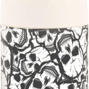 Skulls Black White Kids Womens Food Insulated Jar with Spoon 17oz500ml Food Storage Containers Stainless Steel Vacuum Keep Warm Lunch Container for Skulls Black White Kids Womens Food Insulated Jar with Spoon 17oz500ml Food Storage Containers Stainless Steel Vacuum Keep Warm Lunch Container for