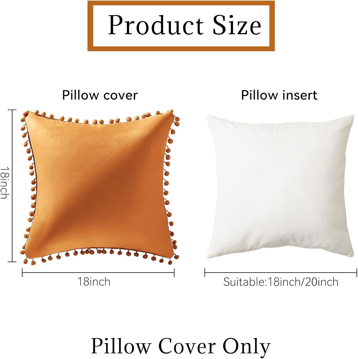 ARLTTH Juego de 2 fundas de almohada decorativas de terciopelo suave, fundas de cojín cuadradas sólidas para decoración del hogar, sofá, dormitorio,
