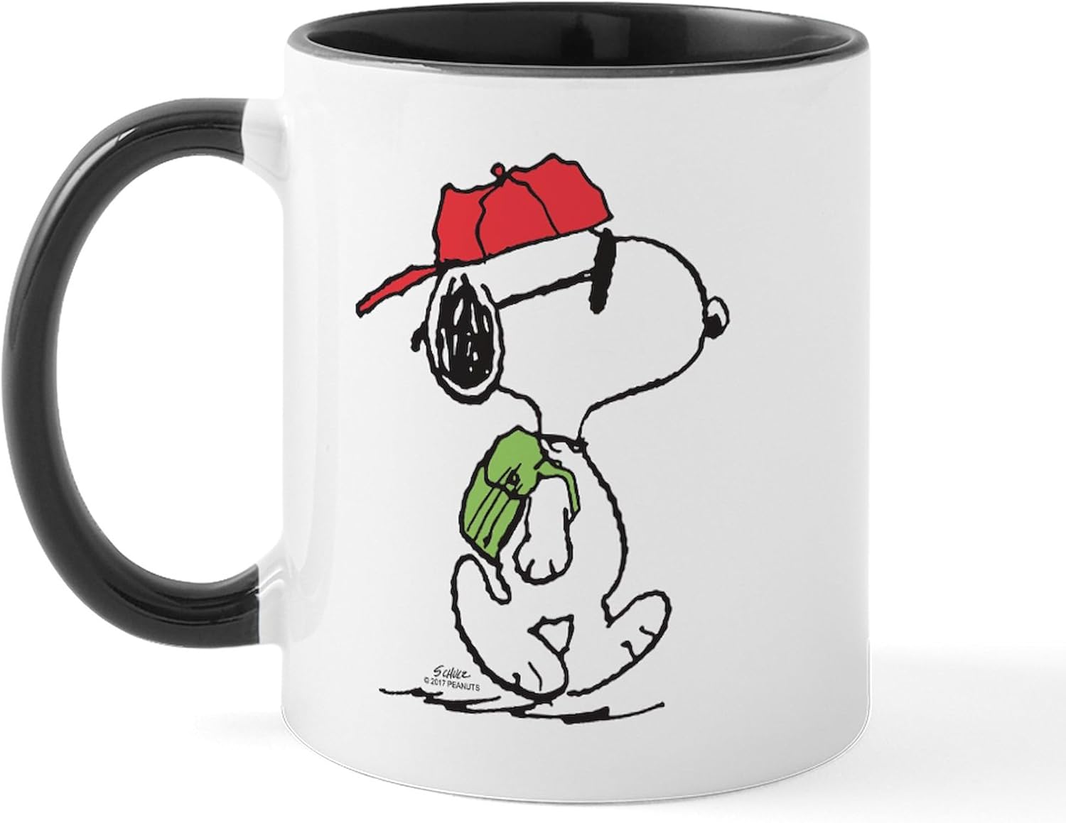 CafePress SNOOPY Joe Cool Taza de café de cerámica, taza de té de 11 onzas