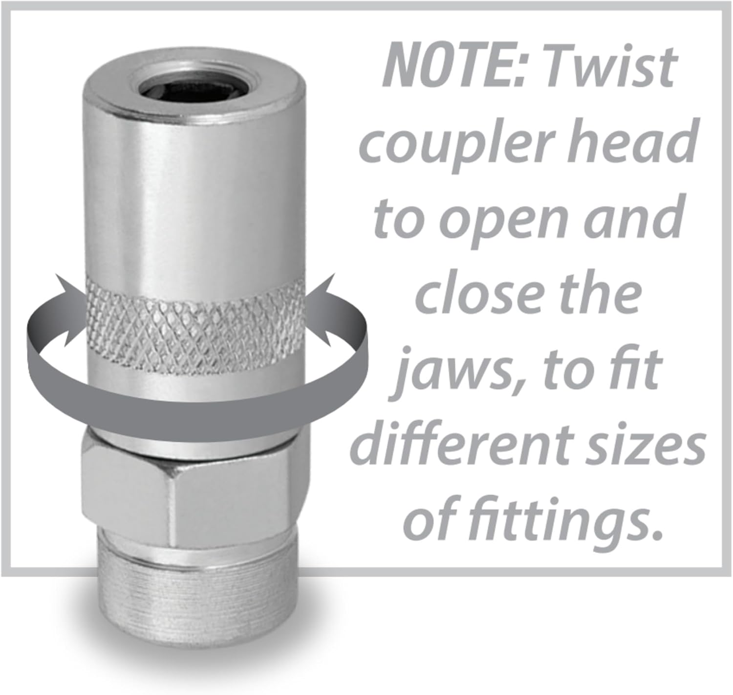 Performance Tool W54198 Pistola de engrase de 3 oz con manguera flexible