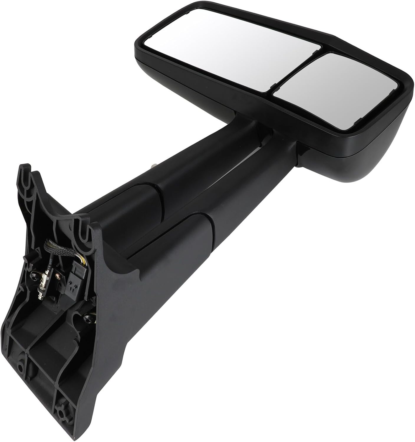 2013-2020 para Kenworth T680 T880, 2013-2020 para camiones W990 Espejo de capó de camión lateral derecho espejo más pequeño