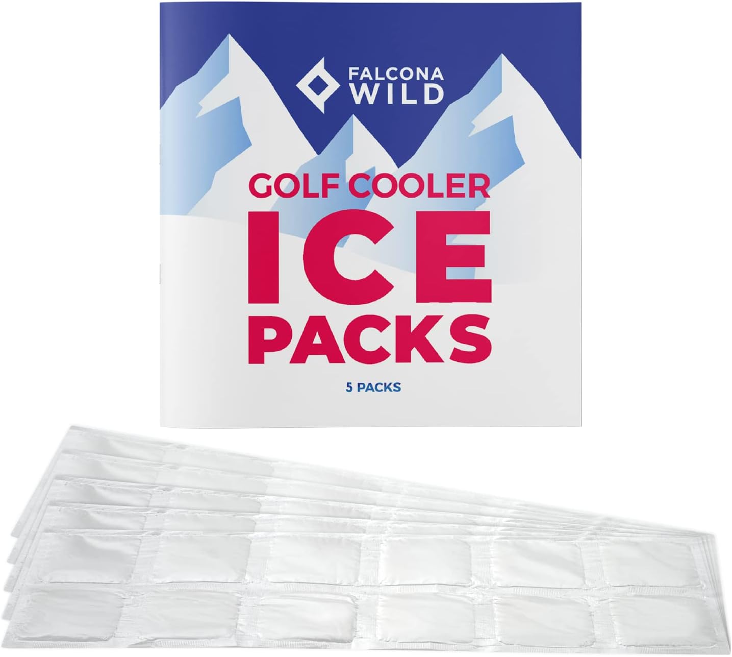 Bolsas de hielo para bolsas de golf  Mantiene las bebidas frías durante horas  Se adapta a la mayoría de enfriadores de bolsas de golf  Se puede