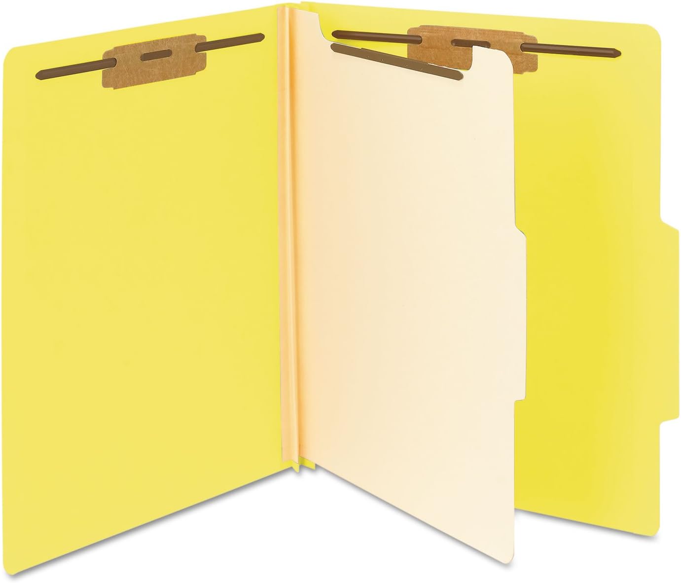 Smead carpeta de clasificación, Amarillo