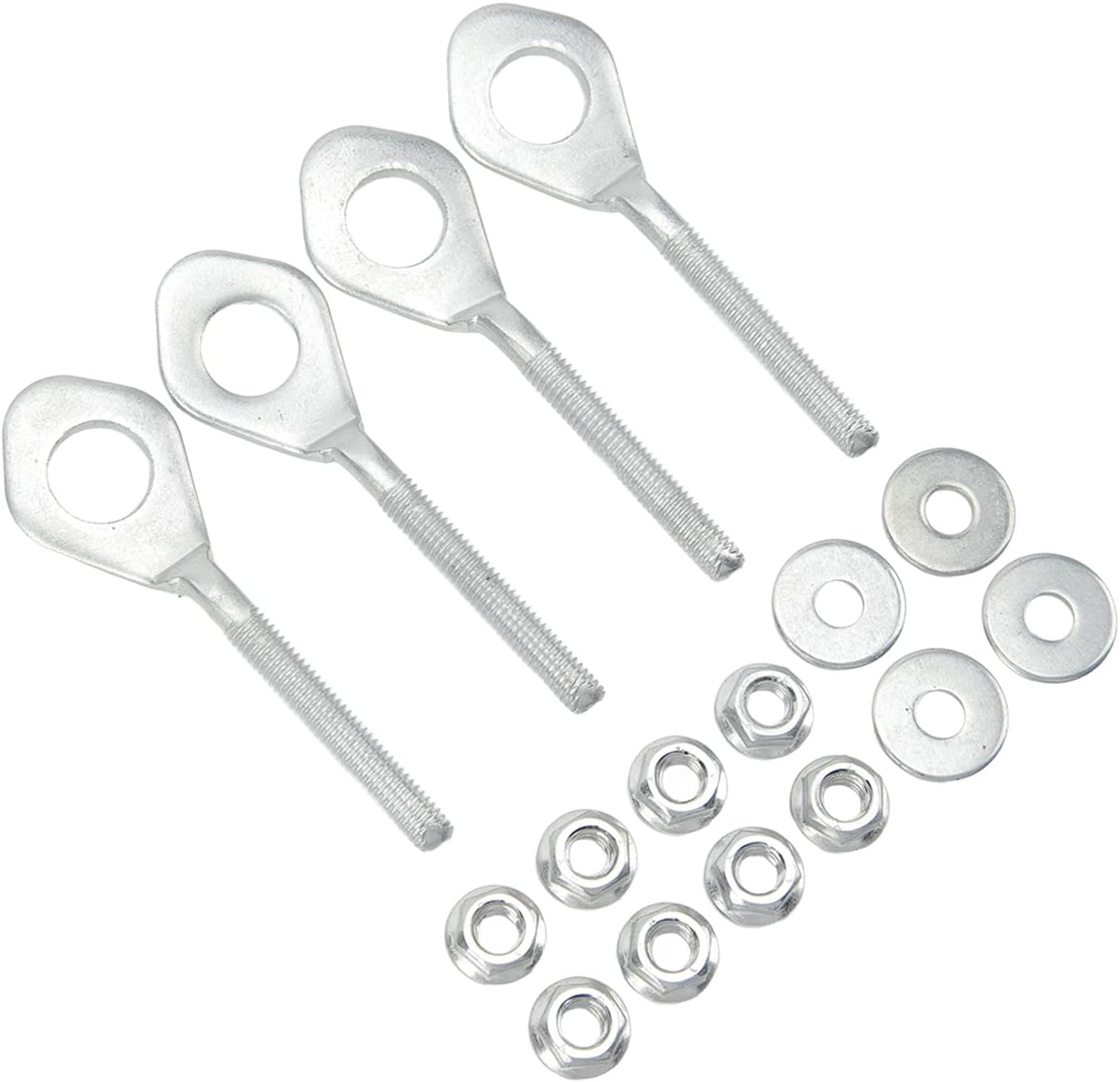 Tensor de cadena de 0.551 in, tensor de ajuste de eje de cadena, aleación de acero, duradero, duro de alta resistencia para Pit Bike para 50 cc-125