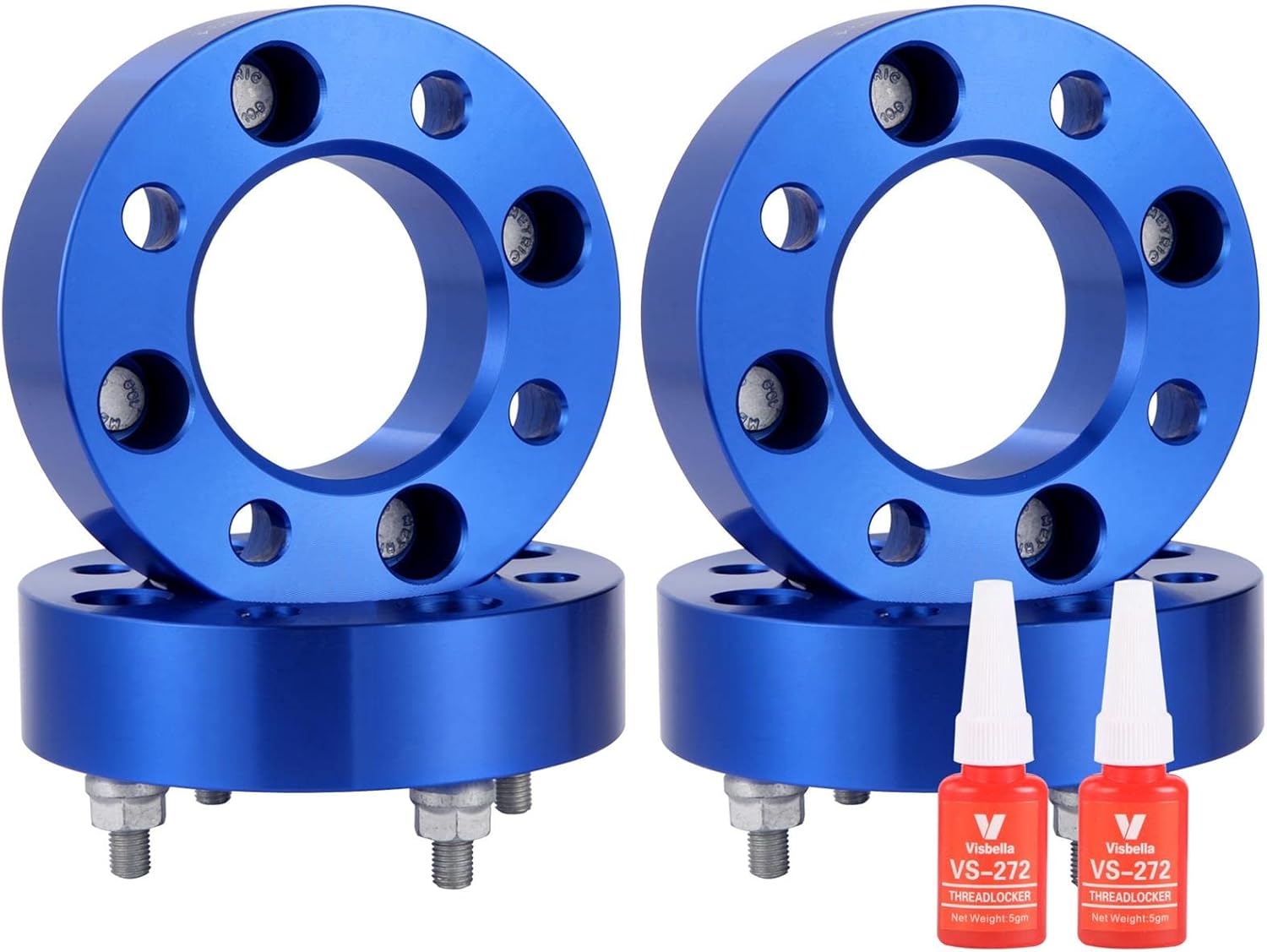 4 espaciadores de rueda forjados ATV UTV de 1 pulgada con 10 pernos de 1.25, 4 x 110, orificio de cubo de 2.913 in, compatible con Honda, Suzuki,