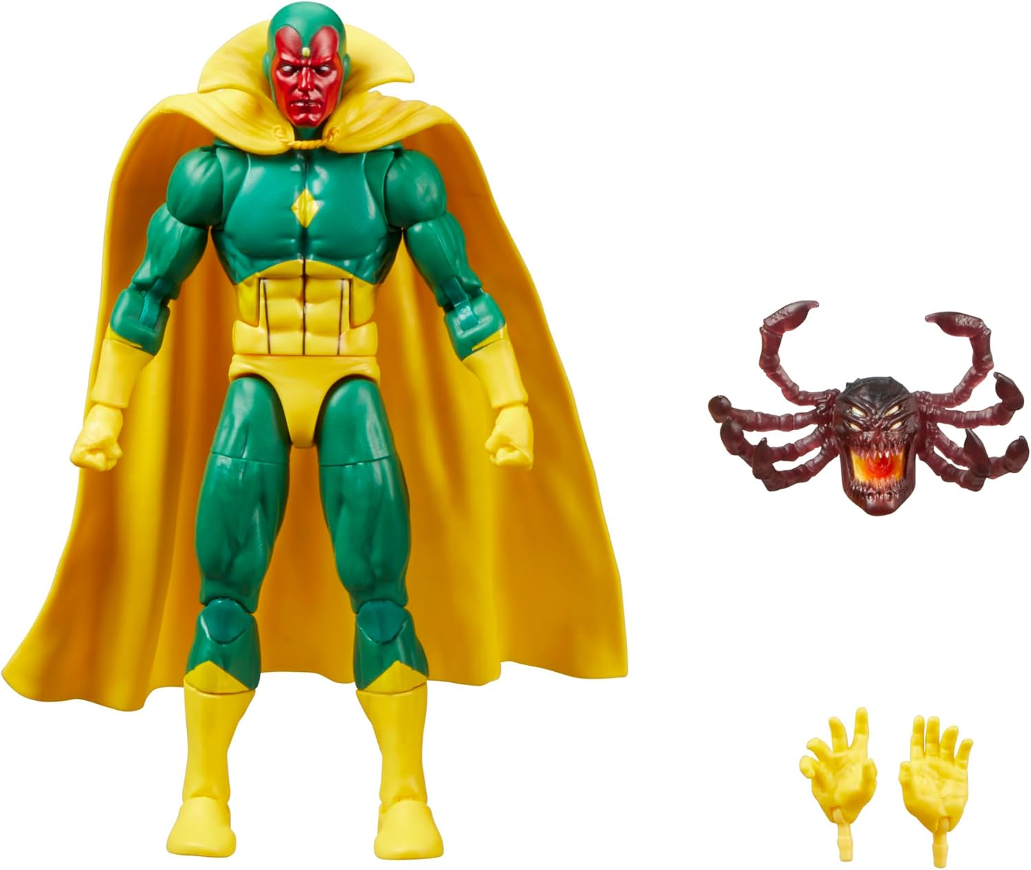 Marvel Legends Series Vision, Comics Figura de acción coleccionable de 6 pulgadas