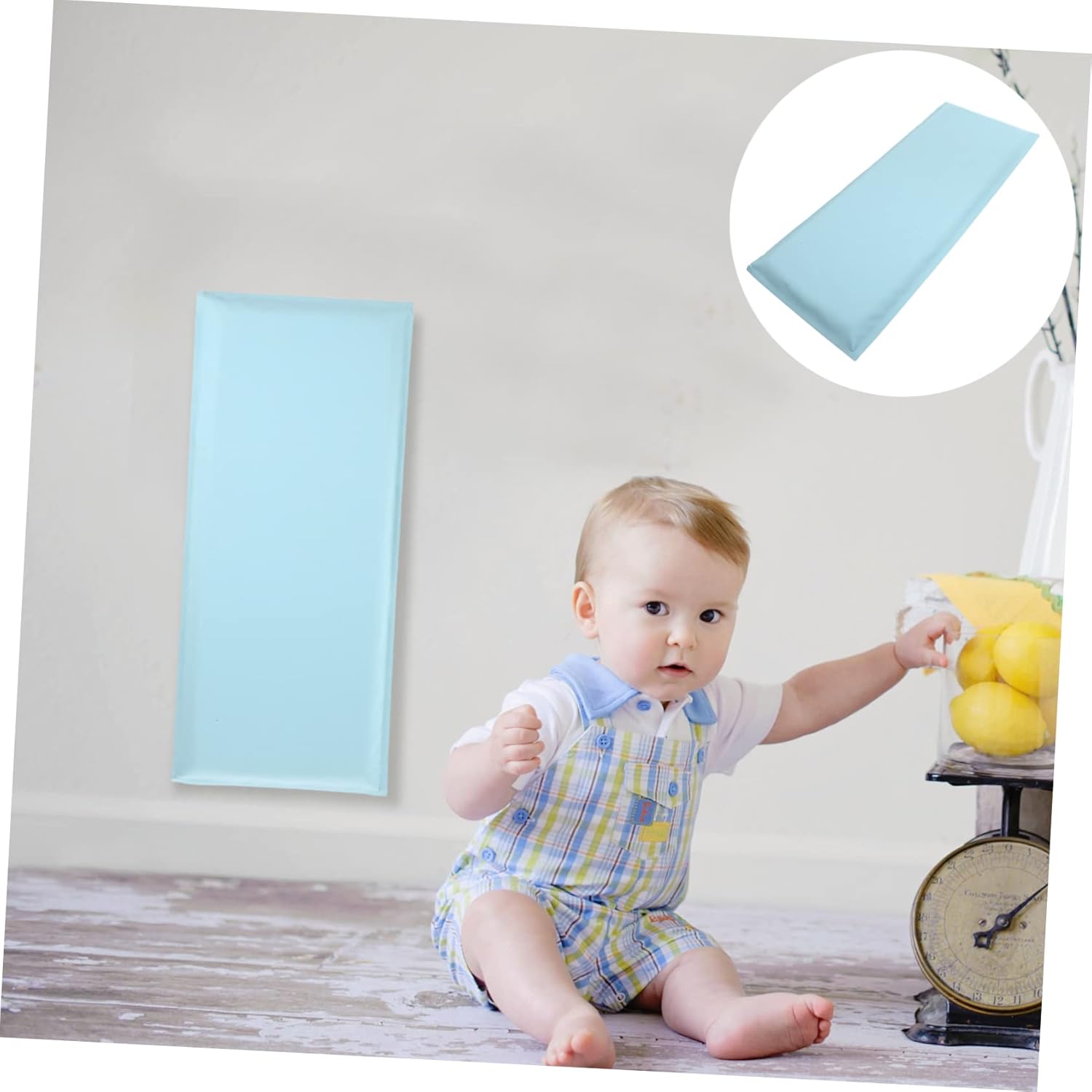 NOLITOY 5 calcomanías de pared anticolisión, almohadilla sensorial para tatami, almohadilla anticolisión, almohadillas de espuma para niños,