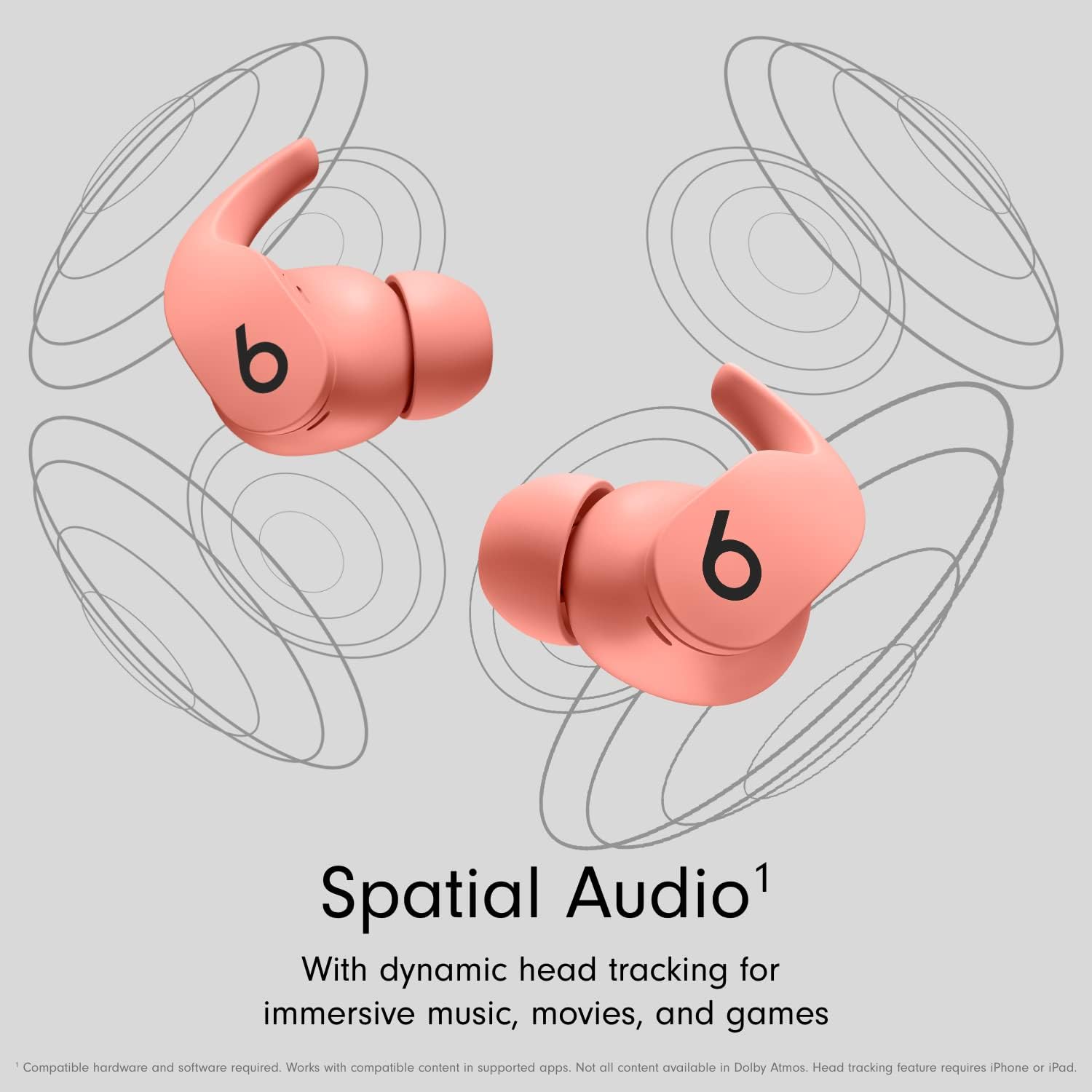 Beats Fit Pro – Auriculares inalámbricos con cancelación de ruido, chip de auriculares Apple H1, compatibles con Apple y Android, Bluetooth clase 1,