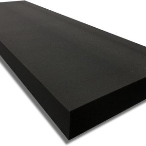 FoamTouch Espuma de alta densidad de carbón de 4 pulgadas de grosor x 24 pulgadas de ancho x 72 pulgadas de largo, ideal para acolchado de espuma, FoamTouch Espuma de alta densidad de carbón de 4 pulgadas de grosor x 24 pulgadas de ancho x 72 pulgadas de largo, ideal para acolchado de espuma,