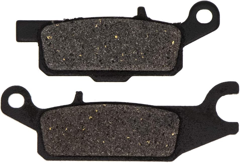 NICHE Kit Pastillas de Freno para Yamaha Grizzly 700 550 3B4-W0046-00-00 3B4-W0046-10-00 Trasera Semimetálica