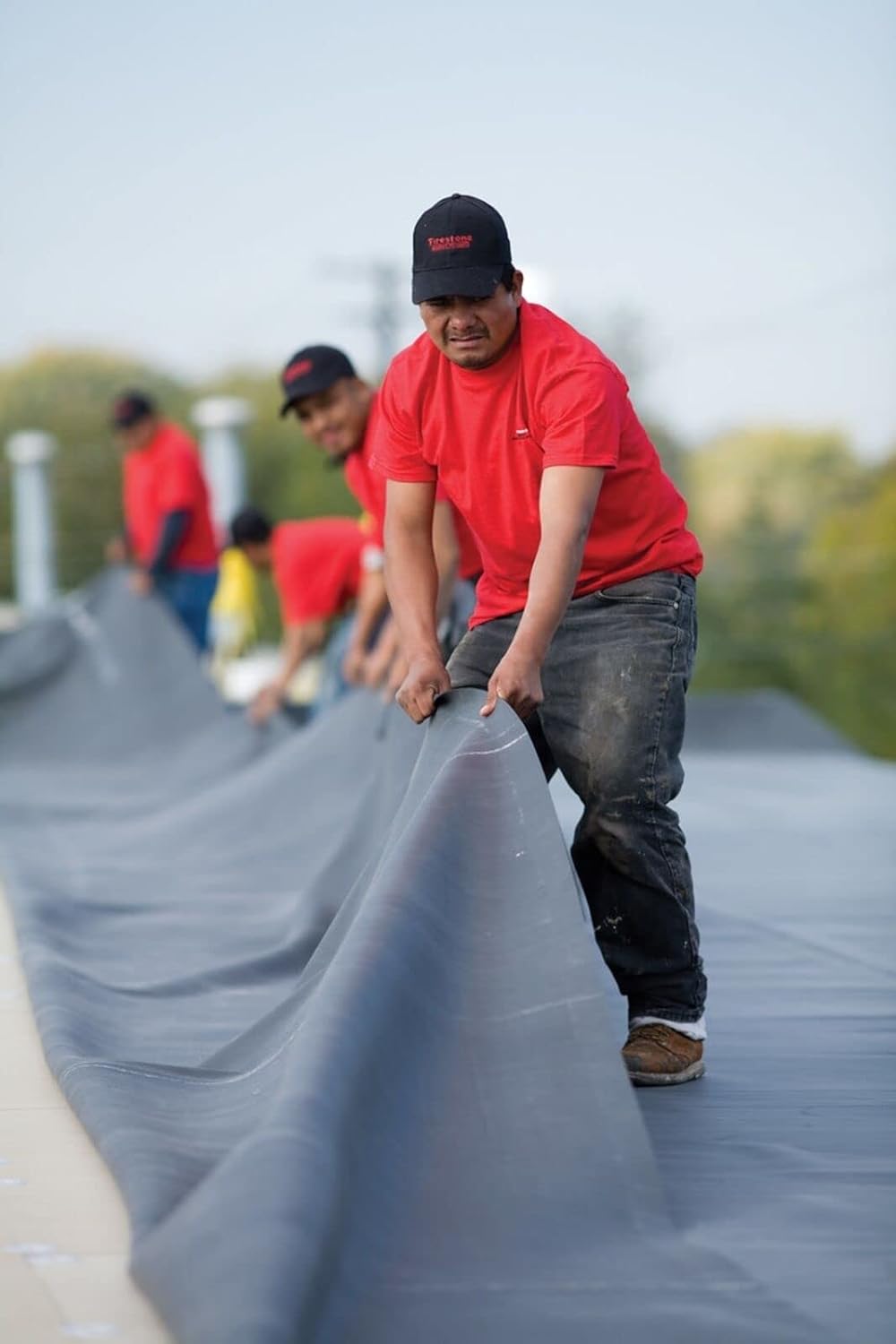 10′ x 100′ Firestone Rubbergard 45-Mil EPDM Roofing Rubber