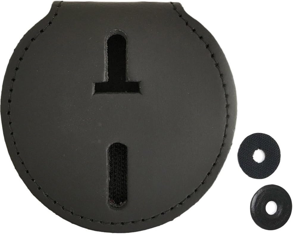 Soporte para insignia con clip para cinturón (redondo, talla única)