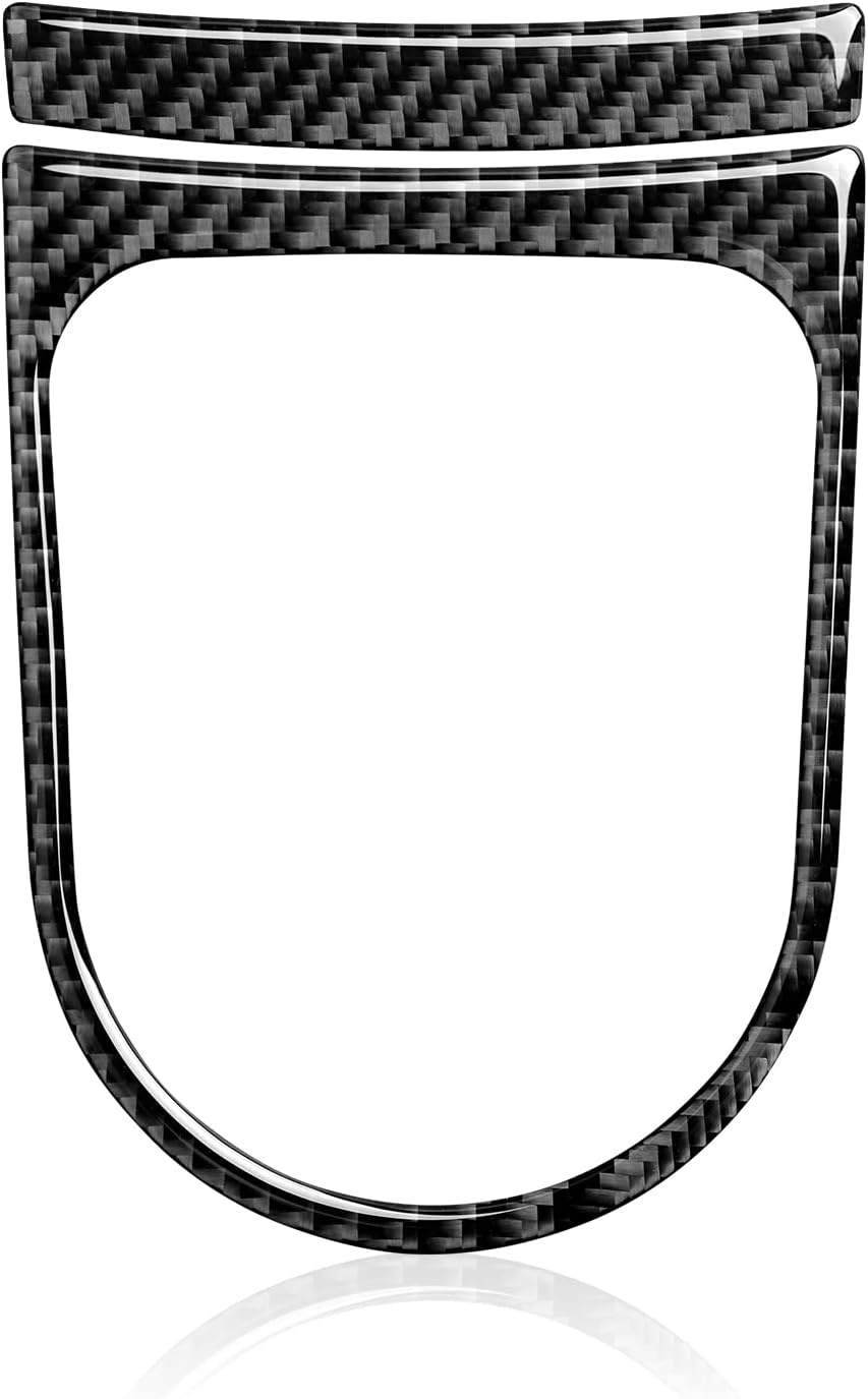 Adhesivo de panel de engranajes de fibra de carbono para Ford Mustang 2015 2016 2017 2018 2019 2020 2021 2022 2023