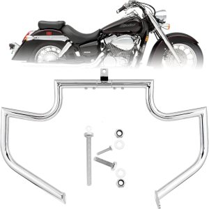 Barra de choque para Honda 750 VT750 VT750C VT400 Shadow Aero Phantom Spirit (plateado) Barra de choque para Honda 750 VT750 VT750C VT400 Shadow Aero Phantom Spirit (plateado)
