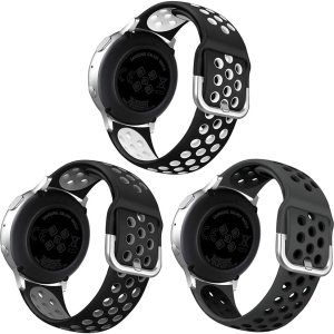 3 paquetes compatibles con Samsung Galaxy Watch Active 2 bandas de 1.575in 1.732in, Galaxy Watch 1.654in Band, Galaxy Watch Active Band, 0.787in 3 paquetes compatibles con Samsung Galaxy Watch Active 2 bandas de 1.575in 1.732in, Galaxy Watch 1.654in Band, Galaxy Watch Active Band, 0.787in