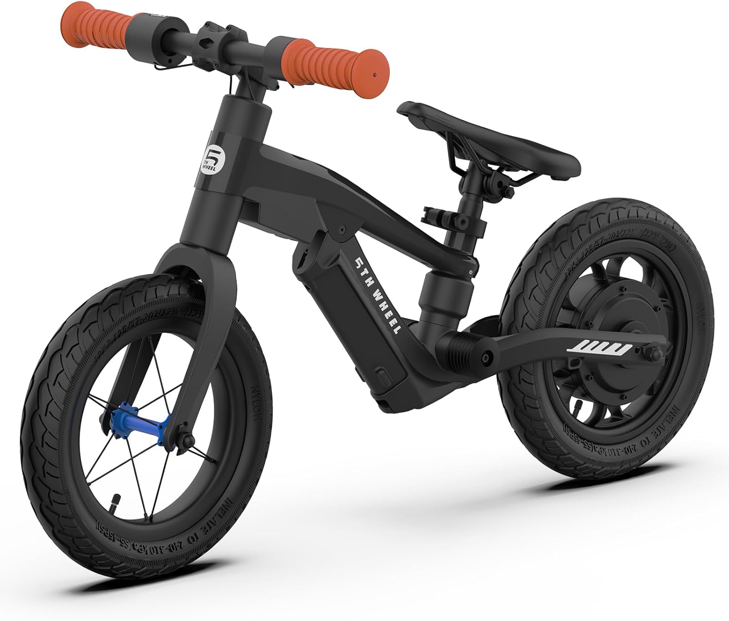 5TH WHEEL K8 Bicicleta eléctrica para niños, bicicleta de equilibrio eléctrica de 250 W de 3 a 5 años de edad, motocicleta eléctrica para niños con