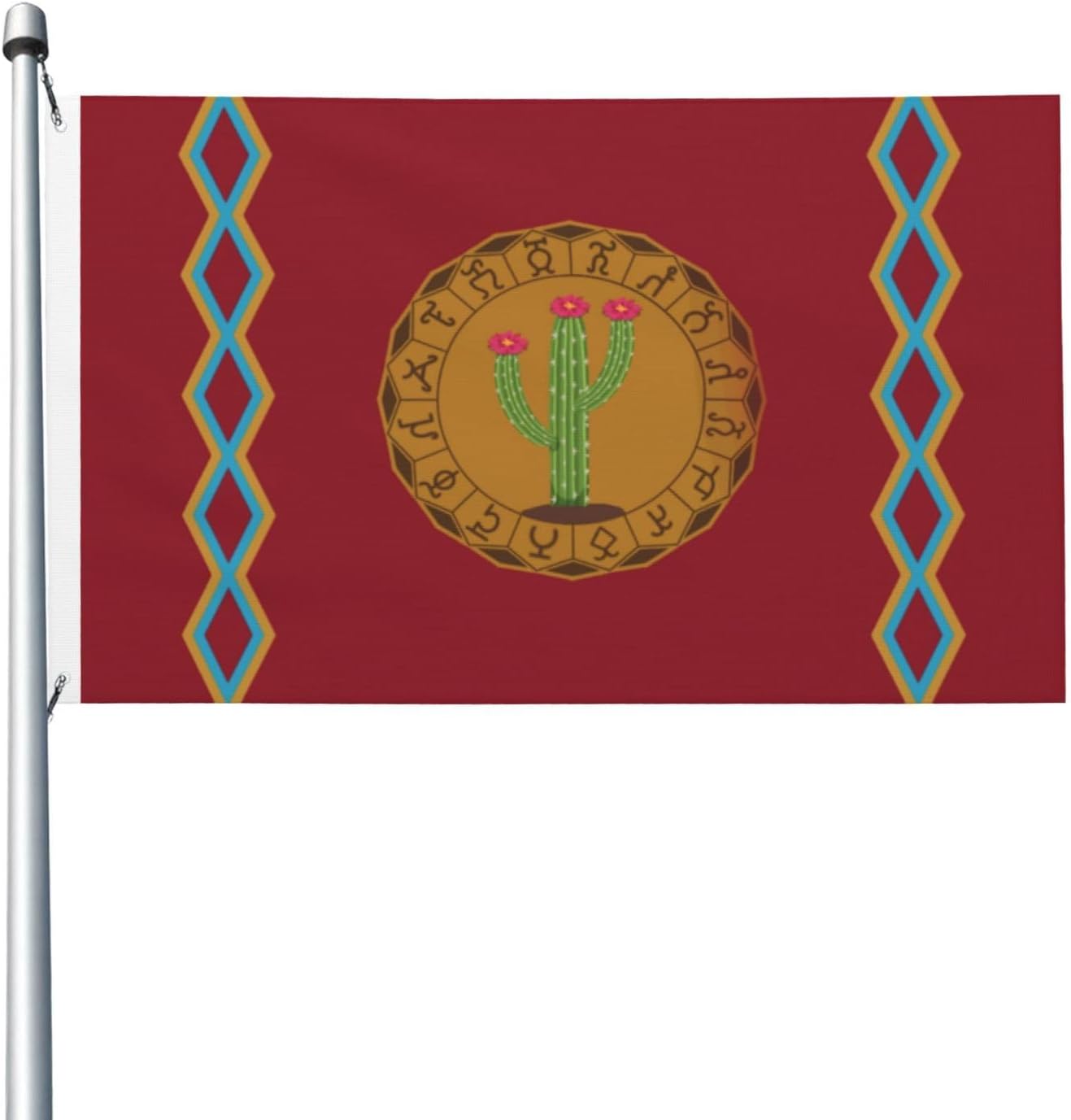 Panteera Wayuu Flag 3×5 Ft Double-Sided Outdoor Decoration Banner Durable Home Yard Flags Polyester Welcome Flag