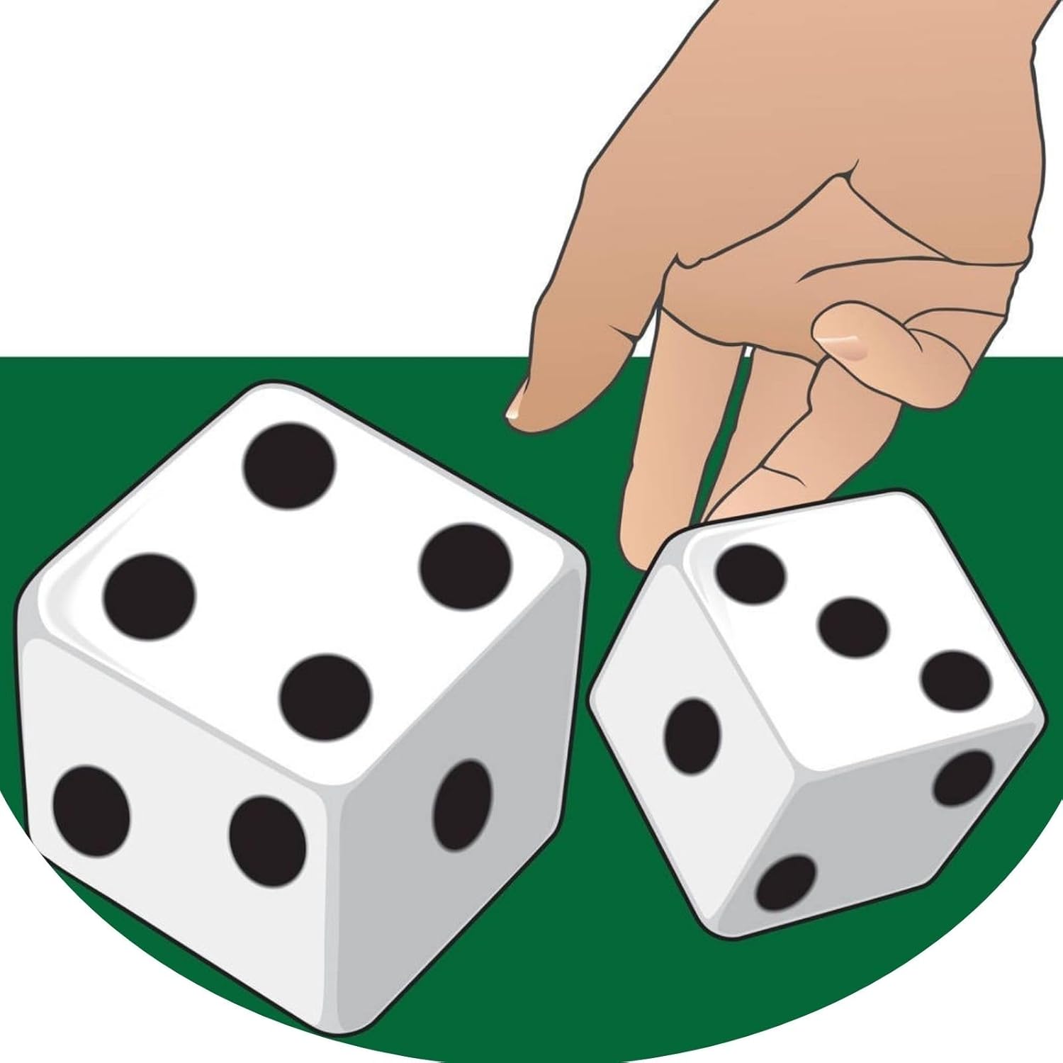 XCXGYCA 20 cajas de regalo de dados decorativos a granel tridimensionales, accesorios de dados con temática de casino, caja grande para noche de