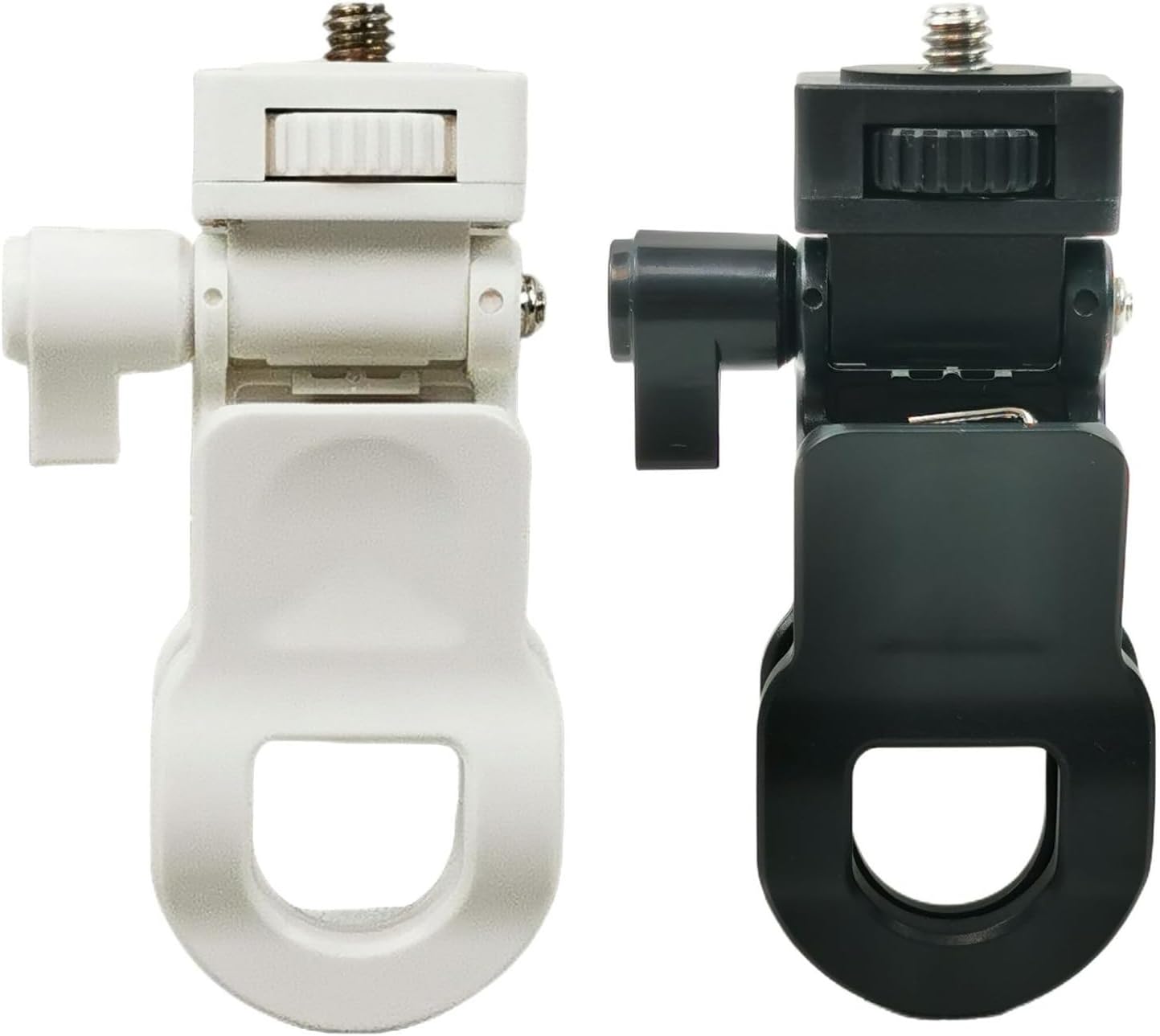 ThtRht Paquete de 2 soportes para cámara de monitor, pantalla LCD, soporte de flash de luz de llenado superior, soporte para cámara web con conector