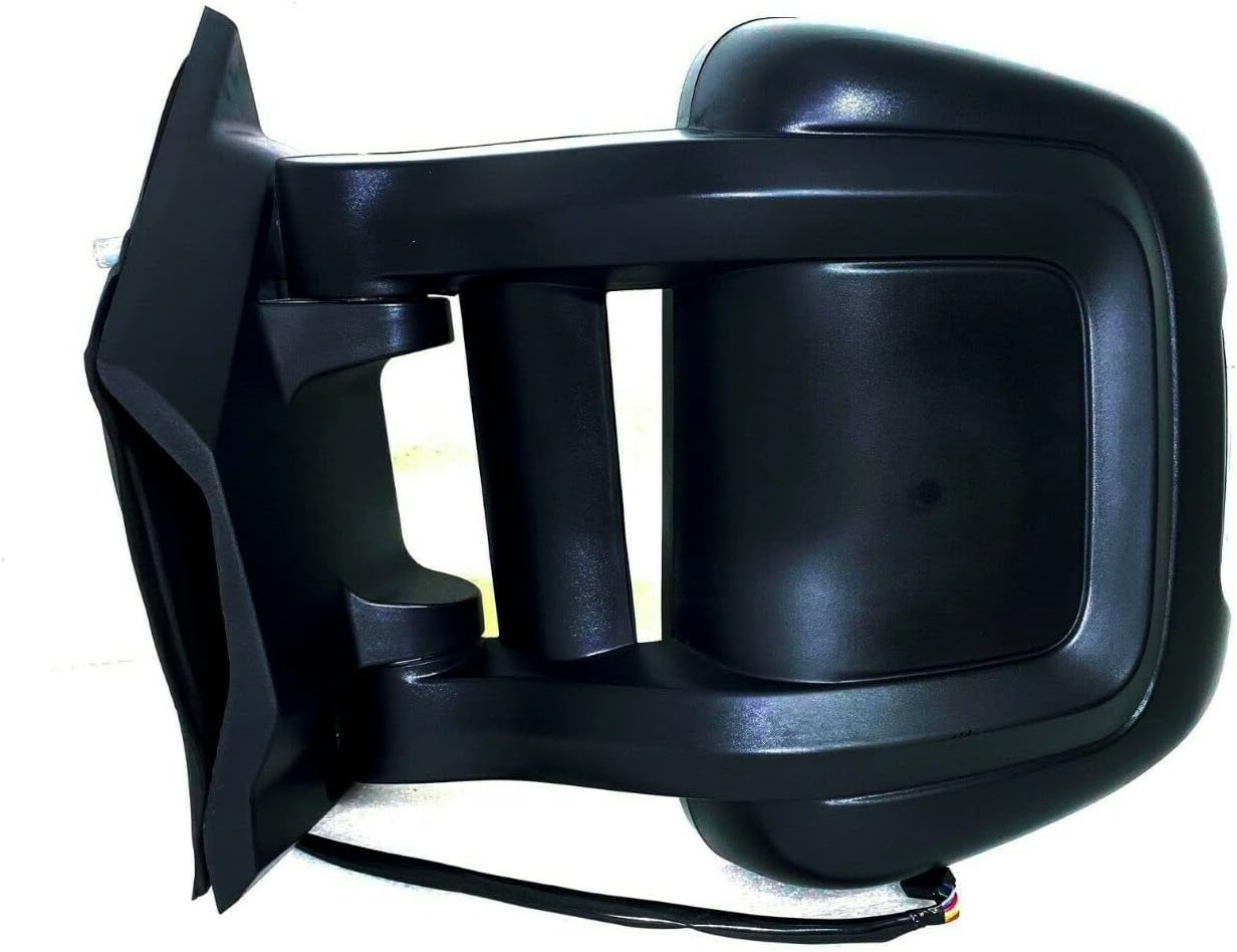 2017 2018 2019 2020 2021 2022 compatible con Ram Promaster conductor izquierdo puerta delantera lateral espejo retrovisor brazo largo señal calentada