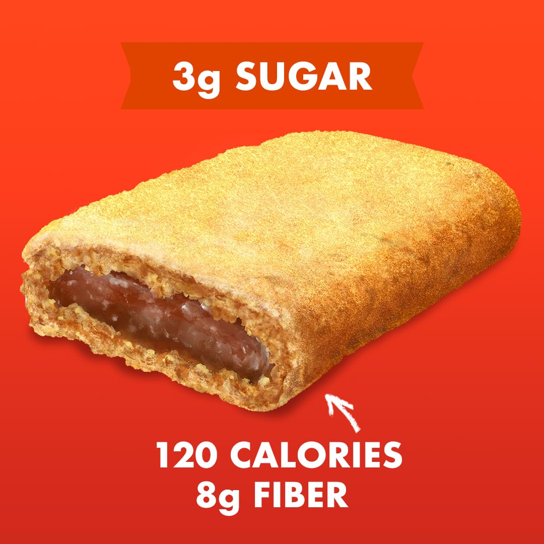 Rip Van Fruitiful – Barras de desayuno con fresas, snack saludable relleno de fruta real, barras de desayuno suaves horneadas, desayuno para niños,