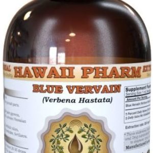 Extracto líquido de verbena azul, suplemento de tintura de verbena azul orgánica (verbena hastata), 2 onzas Extracto líquido de verbena azul, suplemento de tintura de verbena azul orgánica (verbena hastata), 2 onzas