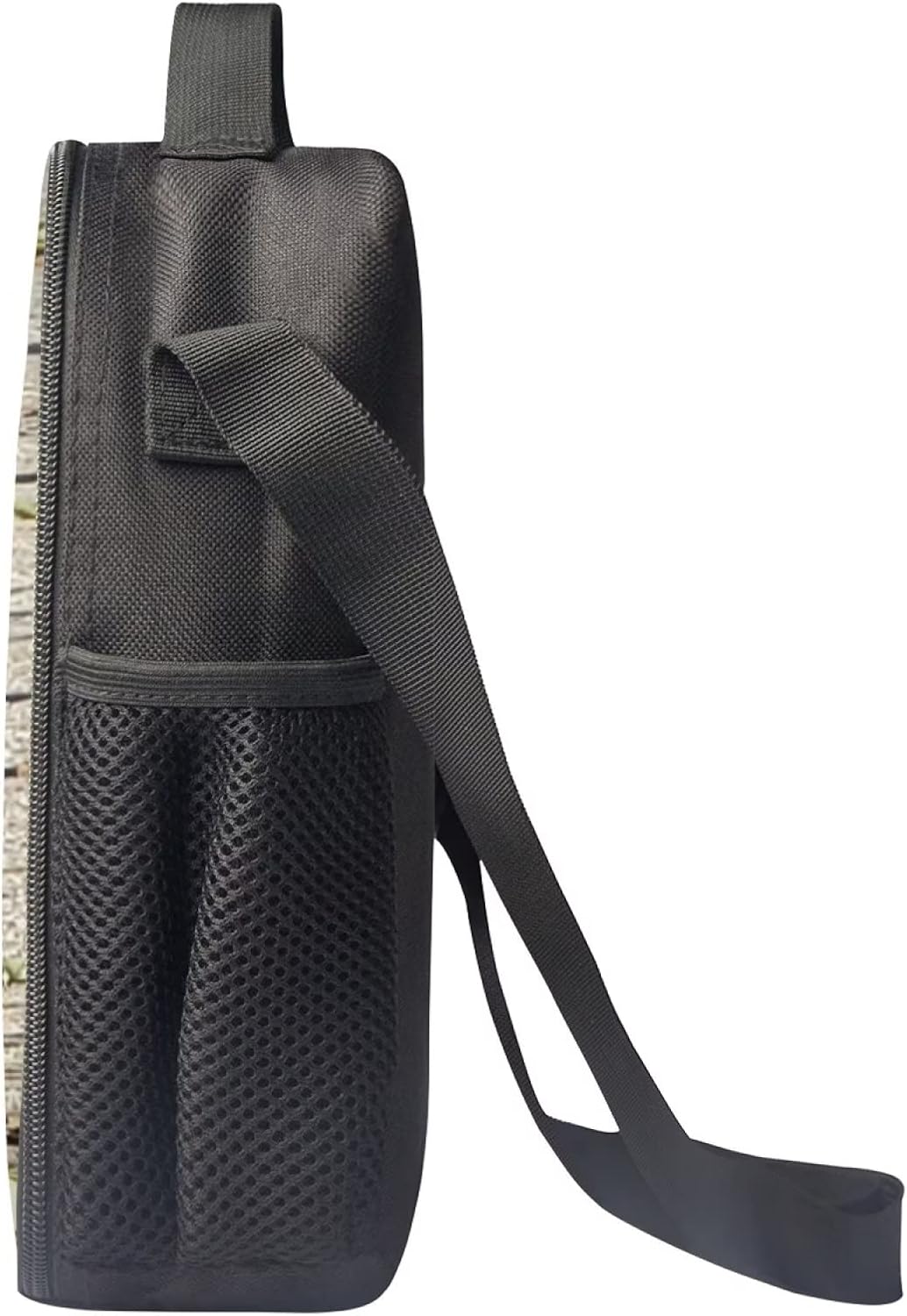 Lindo gato impreso aislado bolsa de almuerzo ligera congelable bolsa de mano fácil de llevar durable viaje almuerzo mochila