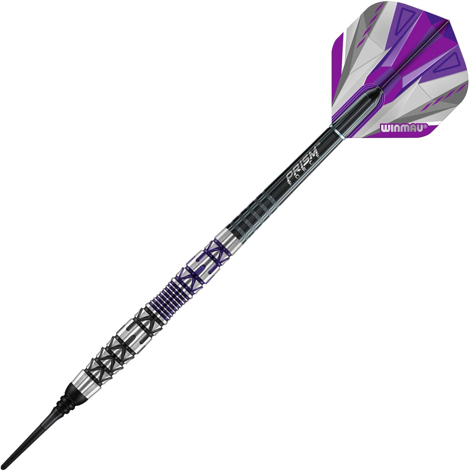 Winmau Simon Whitlock Dynamic Special Edition – Juego de dardos de tungsteno con vuelos y tallos (ejes)