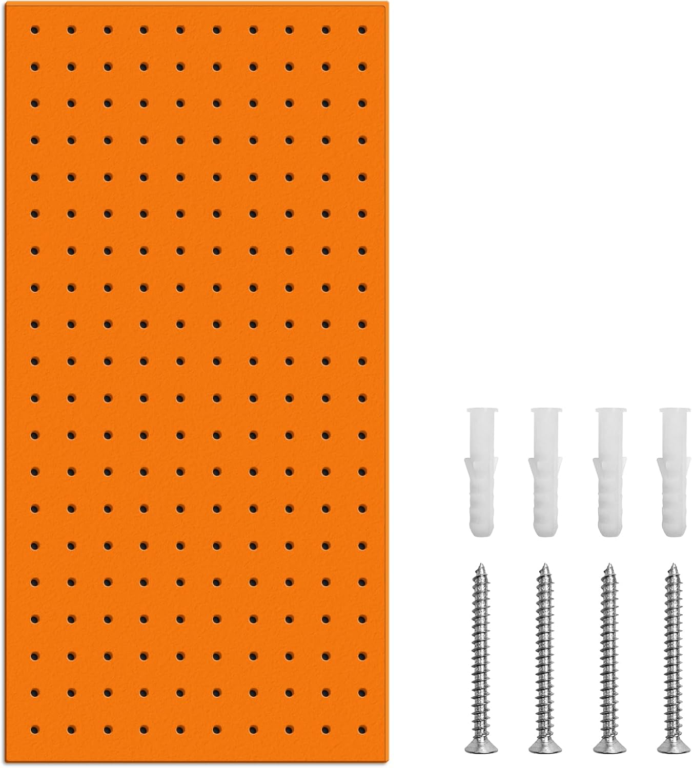 TIDIHAUSET Tablero de clavijas, panel de almacenamiento de herramientas para almacenamiento, organizador de pared de 32 x 16 pulgadas