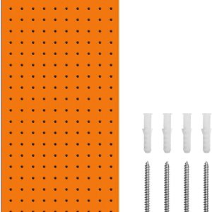 TIDIHAUSET Tablero de clavijas, panel de almacenamiento de herramientas para almacenamiento, organizador de pared de 32 x 16 pulgadas TIDIHAUSET Tablero de clavijas, panel de almacenamiento de herramientas para almacenamiento, organizador de pared de 32 x 16 pulgadas