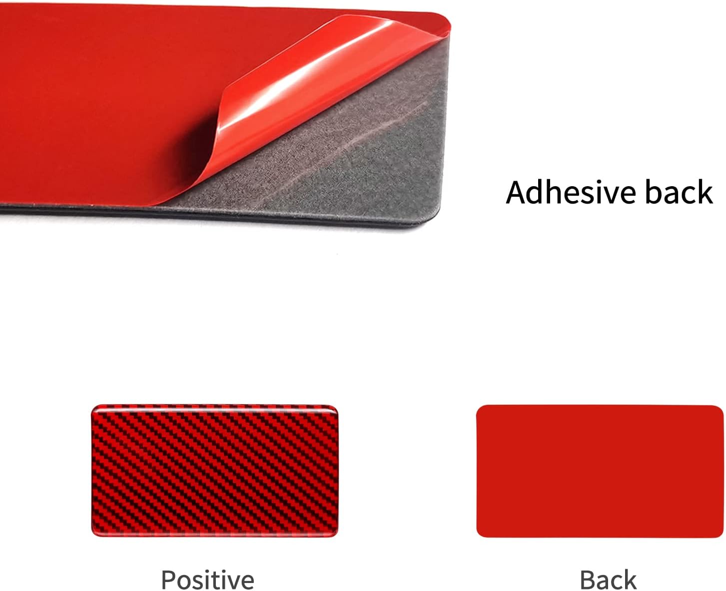 Compatible con caja de almacenamiento Copilot, marco de manija, cubierta de panel de fibra de carbono, accesorio interior para Mazda CX-5 2017 2018