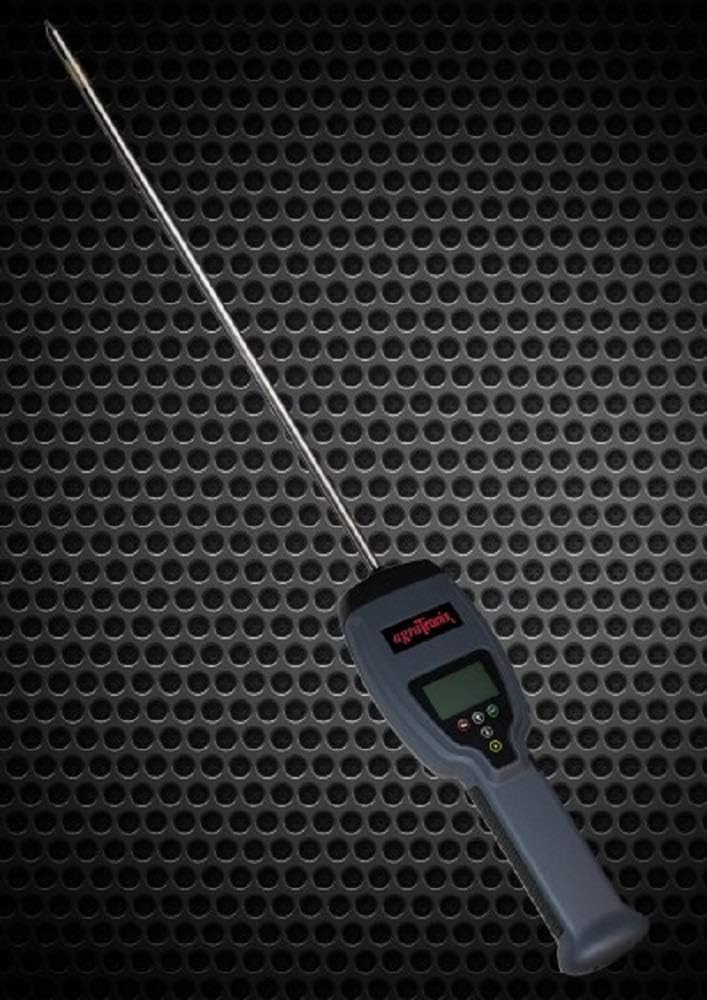 Agratronix Probador avanzado de la humedad de la paja del heno y del ensilaje con la sonda durable de 20″
