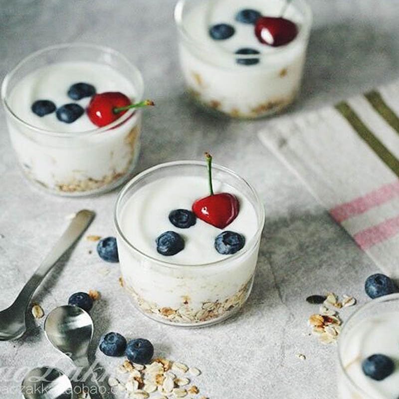 yarlung Paquete de 9 cuencos pequeños de vidrio para postre, taza de crema de 8 onzas, taza de pudín transparente, vasos de degustación, cuencos de