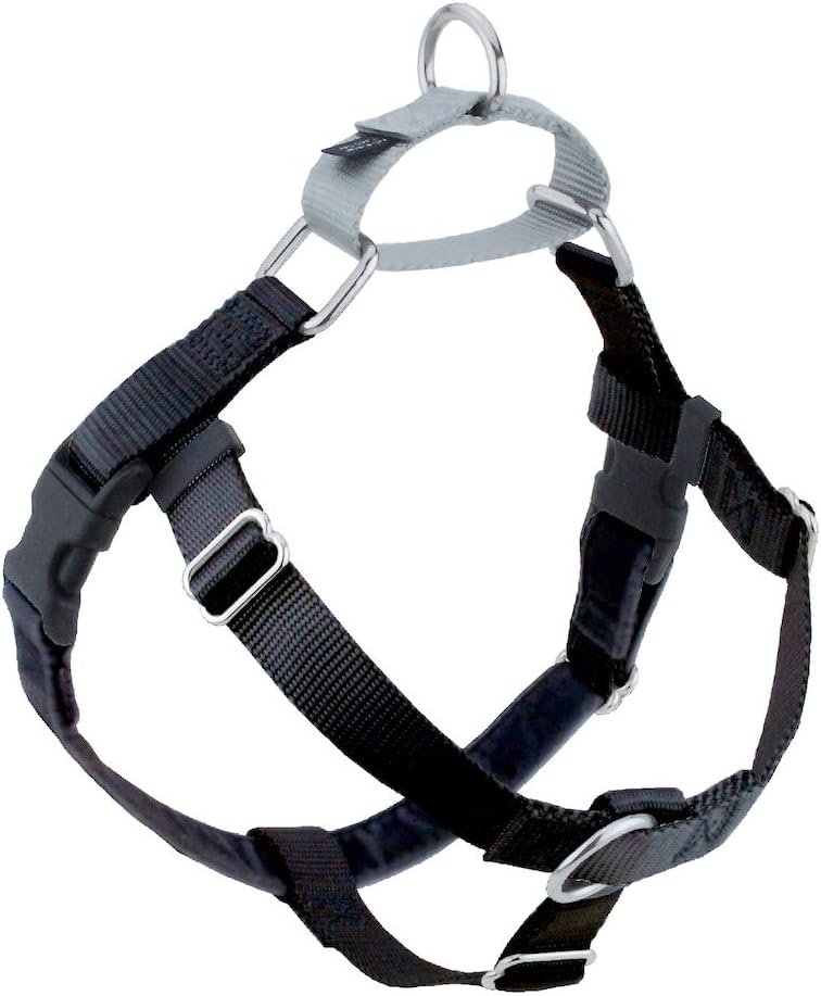 2 Hounds Design – Arnés Freedom sin jalones para perro, control ajustable, suave y cómodo para pasear perros fácilmente, para perros pequeños,