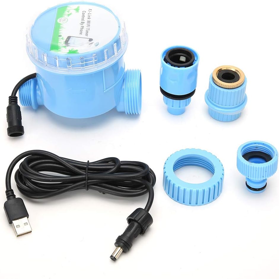 Fydun Intelligent Garden Irrigation Wate Timer Automati Controller with Phone Control Intelligent Garden Irrigation Wate for Family
