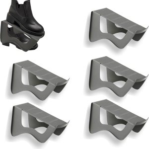 Apiladores de zapatos, ahorradores de espacio para zapatos, organizadores de doble capa para organización del armario, aumenta el espacio en un 200% Apiladores de zapatos, ahorradores de espacio para zapatos, organizadores de doble capa para organización del armario, aumenta el espacio en un 200%