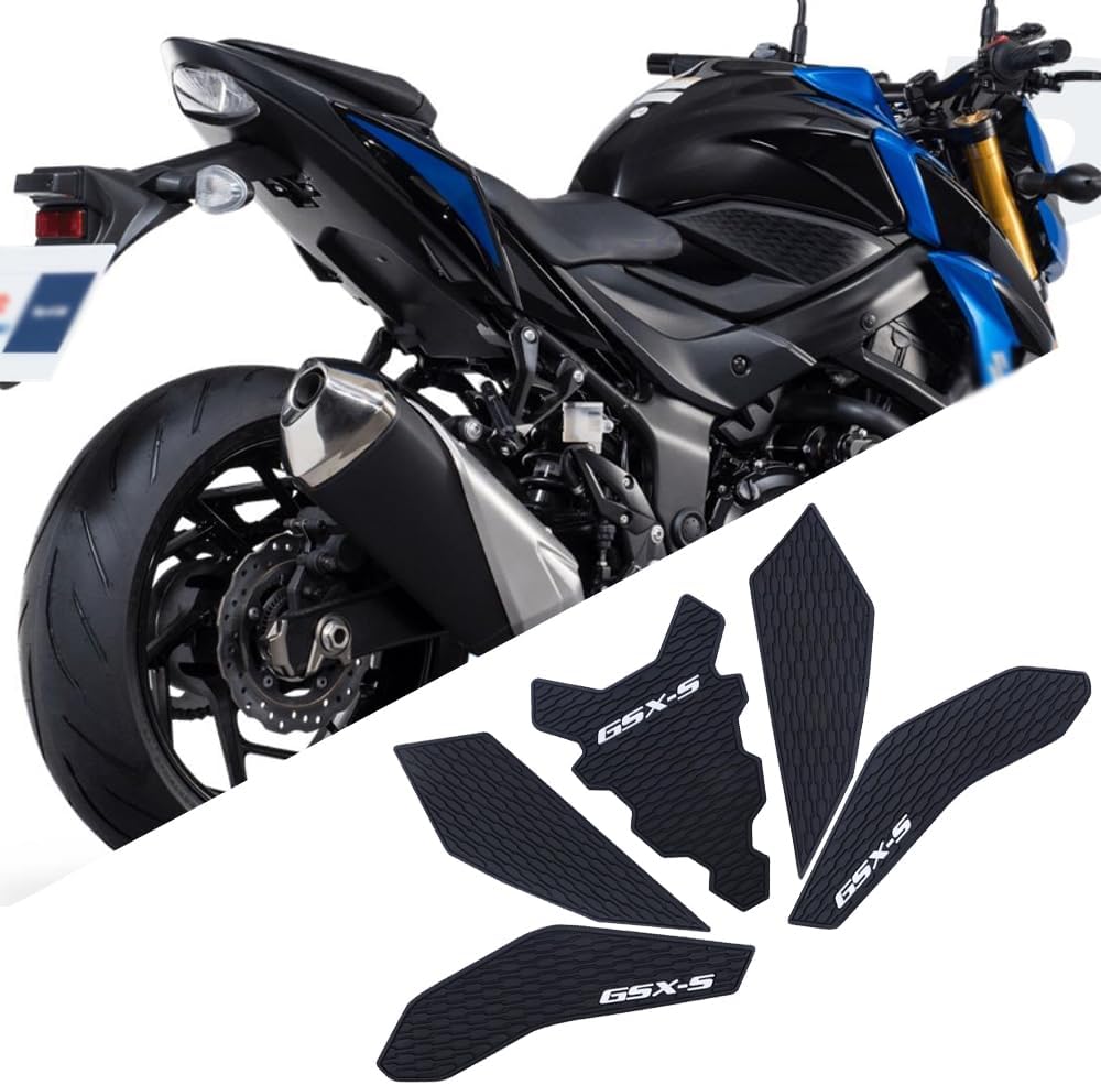 Para GSX-S750 GSXS750 Z GSX-S 750 GSX S750 Z Protector de almohadilla de tanque de motocicleta Etiqueta de Gas Rodilla Grip Tanque Tracción Pad