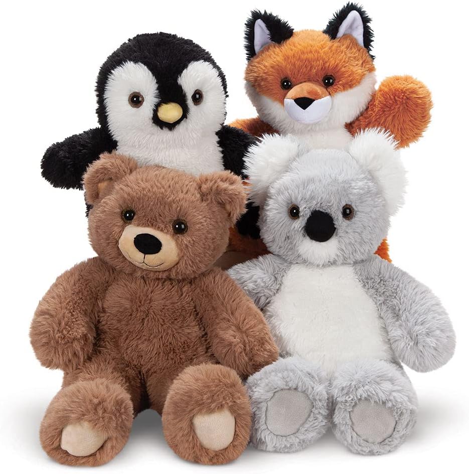 Vermont Teddy Bear – Peluche de oso marrón, supersuave, 18pulgadas